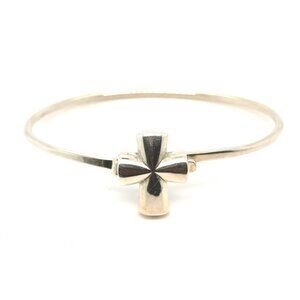 James Avery 925 Teresa Cross Bangle
